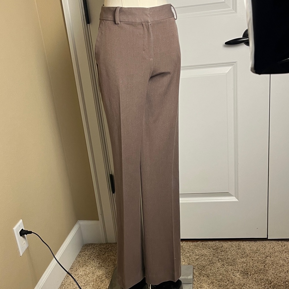 Express Taupe Columnist Barely Boot Pants